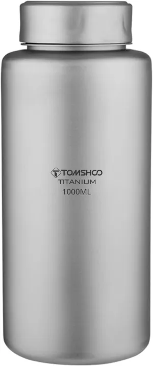 Kettle, Titanium Water Bottle 1L Lightweight Sport Water Bottle for Outdoor Camping Hiking Backpacking
