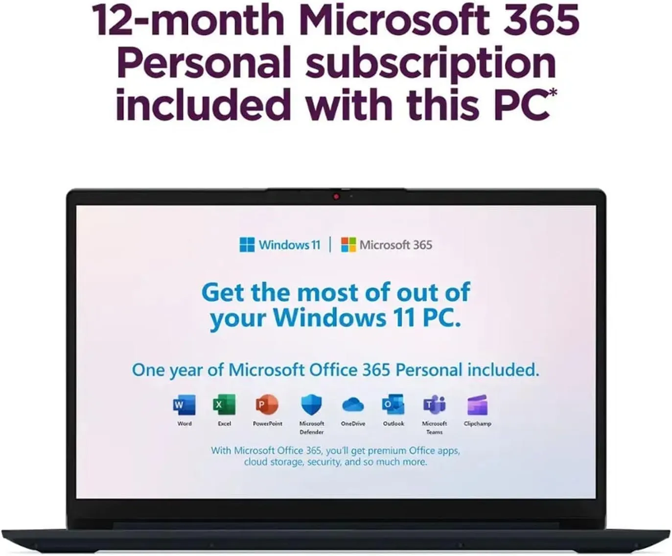 Lenovo IdeaPad 15.6 inch Laptop, 20GB RAM, 384GB Storage (256GB PCIe SSD   128GB eMMC), Intel Celeron Dual Core Processor, Wi-Fi 6, w/WOWPC Recovery USB, Windows 11 with 1 Year Office 365