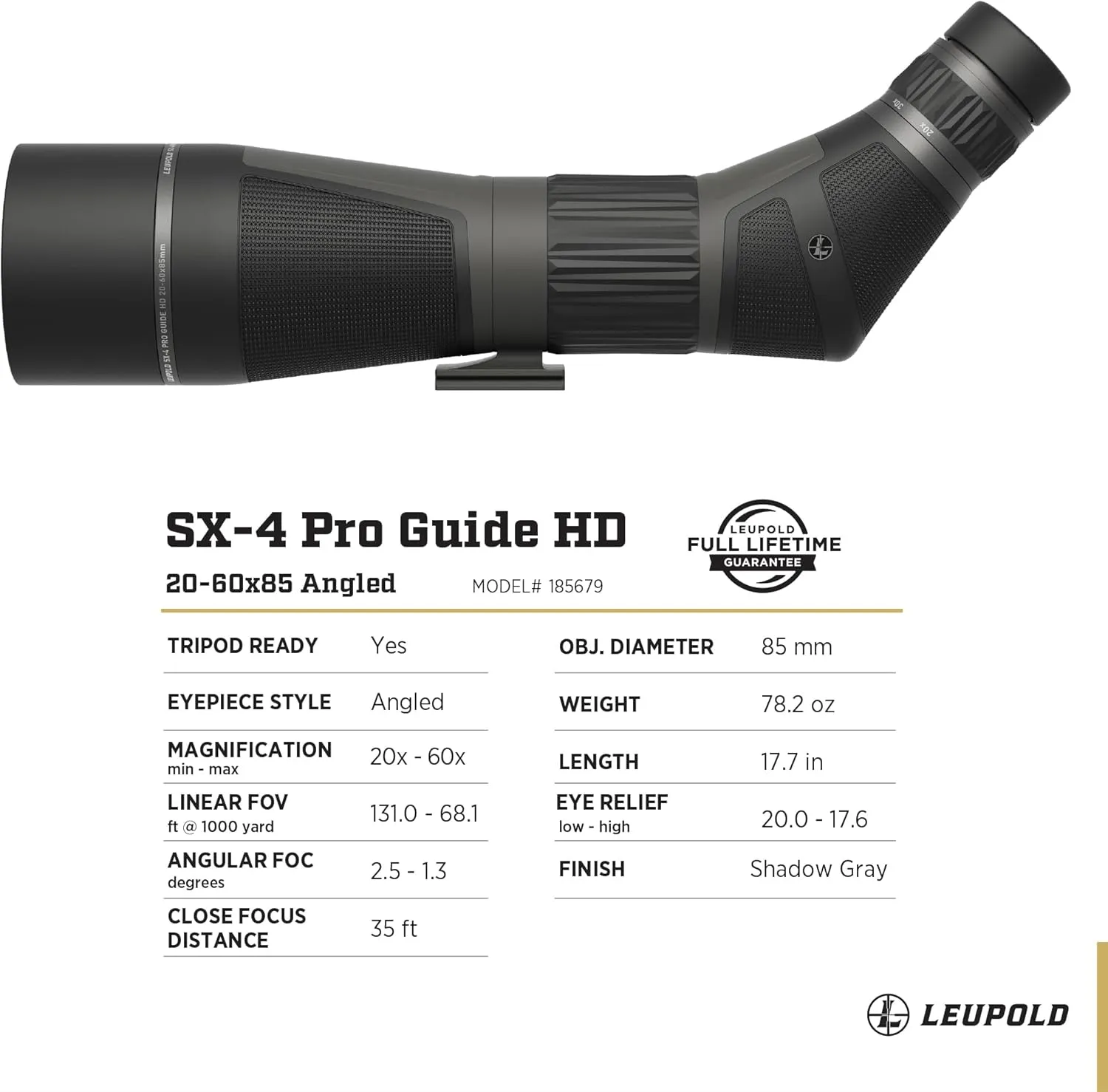 Leupold SX-4 Pro Guide HD Gen 2