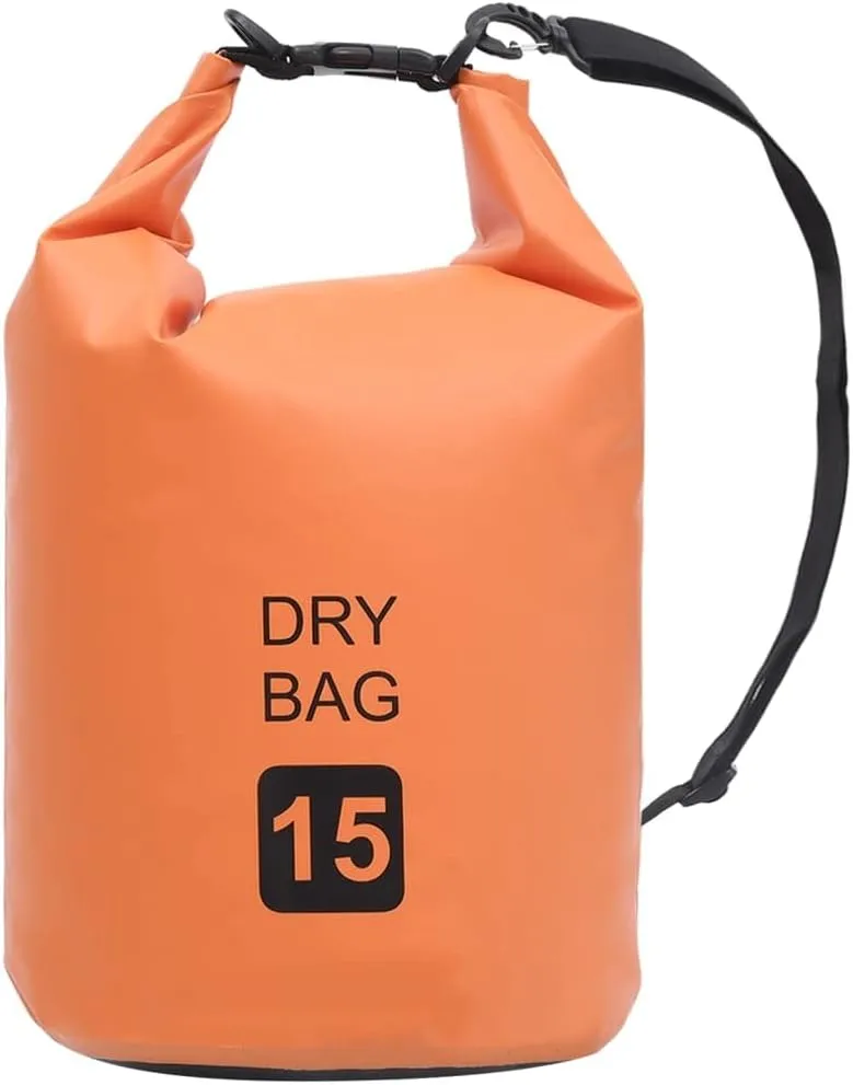 Lightweight Waterproof Dry Bag for Ultimate Protection, Durable PVC Design with Adjustable Shoulder Straps, Camping and Outdoor Adventures, 4 Gallon