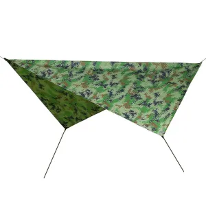 Lightweight Waterproof Sunshade and Rain Cover for Hammocks