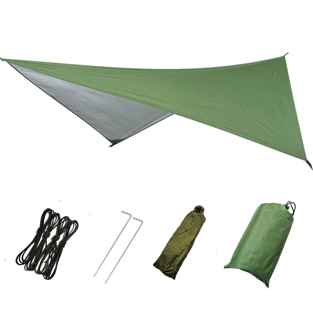 Lightweight Waterproof Sunshade and Rain Cover for Hammocks