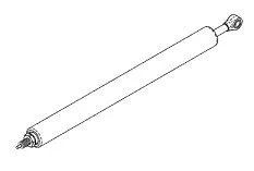Locking Gas Cylinder, Midmark/Ritter 222 & 622 MIC187