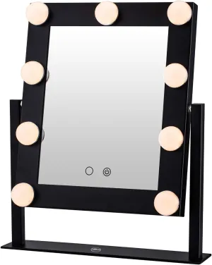 Lurella Cosmetics 9 Bulb Vanity Mirror (Jet Black)