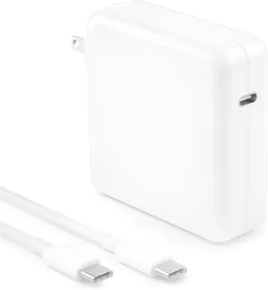 Mac Book Pro Charger - 118W USB C Charger Fast Charger Compatible with MacBook Pro, MacBook Air, M1 M2 M3 M4, iPad pro, Samsung Galaxy and All USB-C Devices, 6.6ft Cable