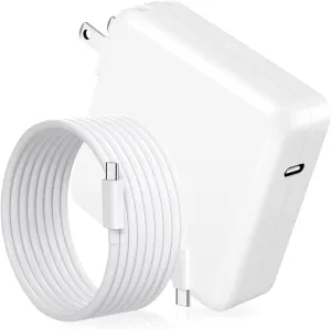 Mac Book Pro Charger - 118W USB C Fast Charger Power Adapter Compatible with MacBook Pro & MacBook Air 13, 14, 15, 16 inch, M1 M2 M3 M4, New ipad Pro and All USB C Device, 6.6ft Charge Cable