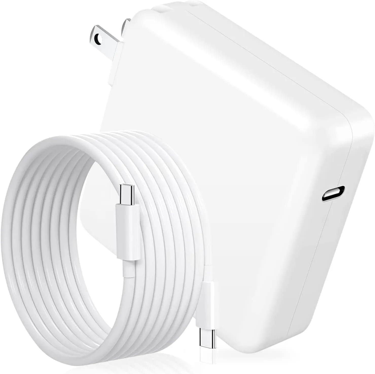 Mac Book Pro Charger - 118W USB C Fast Charger Power Adapter Compatible with MacBook Pro & MacBook Air 13, 14, 15, 16 inch, M1 M2 M3 M4, New ipad Pro and All USB C Device, 6.6ft Charge Cable
