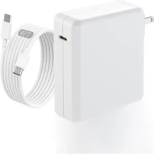 Macbook Pro Charge,140w Fast Mac book Air/Pro Charger With 6FT Fast Charger USB C to C Cable Cord For Apple MacBook Pro/MacBook Air 16 15 14 13 Inch,M1 M2 M3,iPad Pro,Samsung Galaxy & All USB C Device
