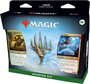 Magic: The Gathering - Bloomburrow Starter Kit | Learn to Play Magic with 2 Bloomburrow-Themed Decks | 2 Player Collectible Card Game for Ages 13 