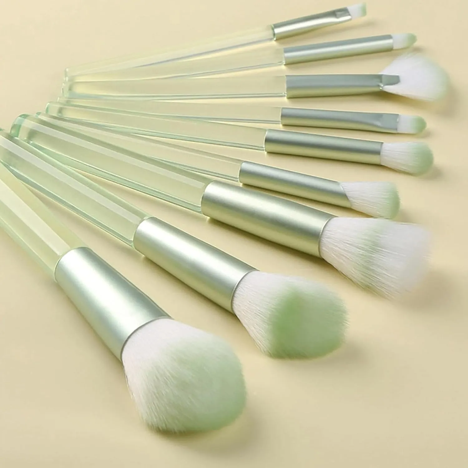 Makeup Brush Set with Organizer Bag, 9 Pcs Premium Synthetic Powder Foundation Brush,Eyeliner Blending Contour Concealer Eyeshadow Brush,Birthday Gifts for Women