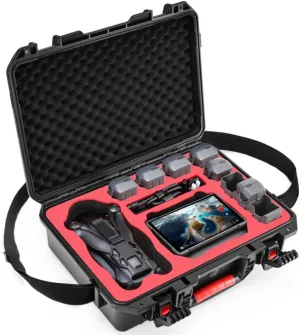 Mavic 4 Pro Hard Case Compatible with DJI Mavic 4 Pro,Waterproof Pressure Resistant Carrying Case,Compatible DJI RC2/RC Pro2 Controller (With Shoulder Strap)