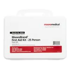McKesson First Aid Kit 25 Person Plastic Case, 30323 - ONE KIT