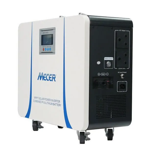 Mecer 1kVA Lithium Battery Inverter Trolley with 50Ah Lithium-ion Battery and 820W MPPT Controller