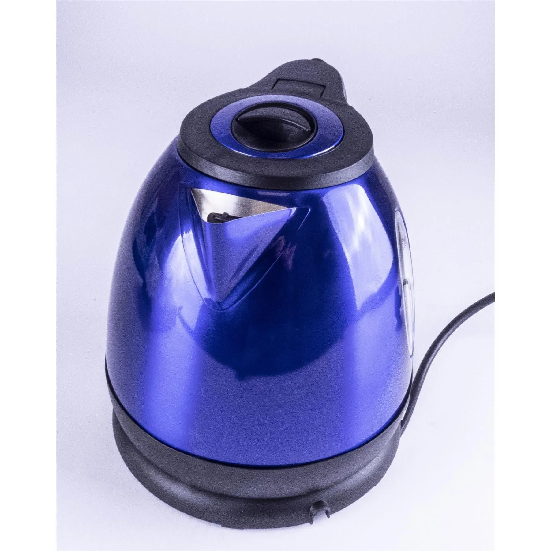 Metallic Blue Low Power 1.2L 750W Cordless Kettle