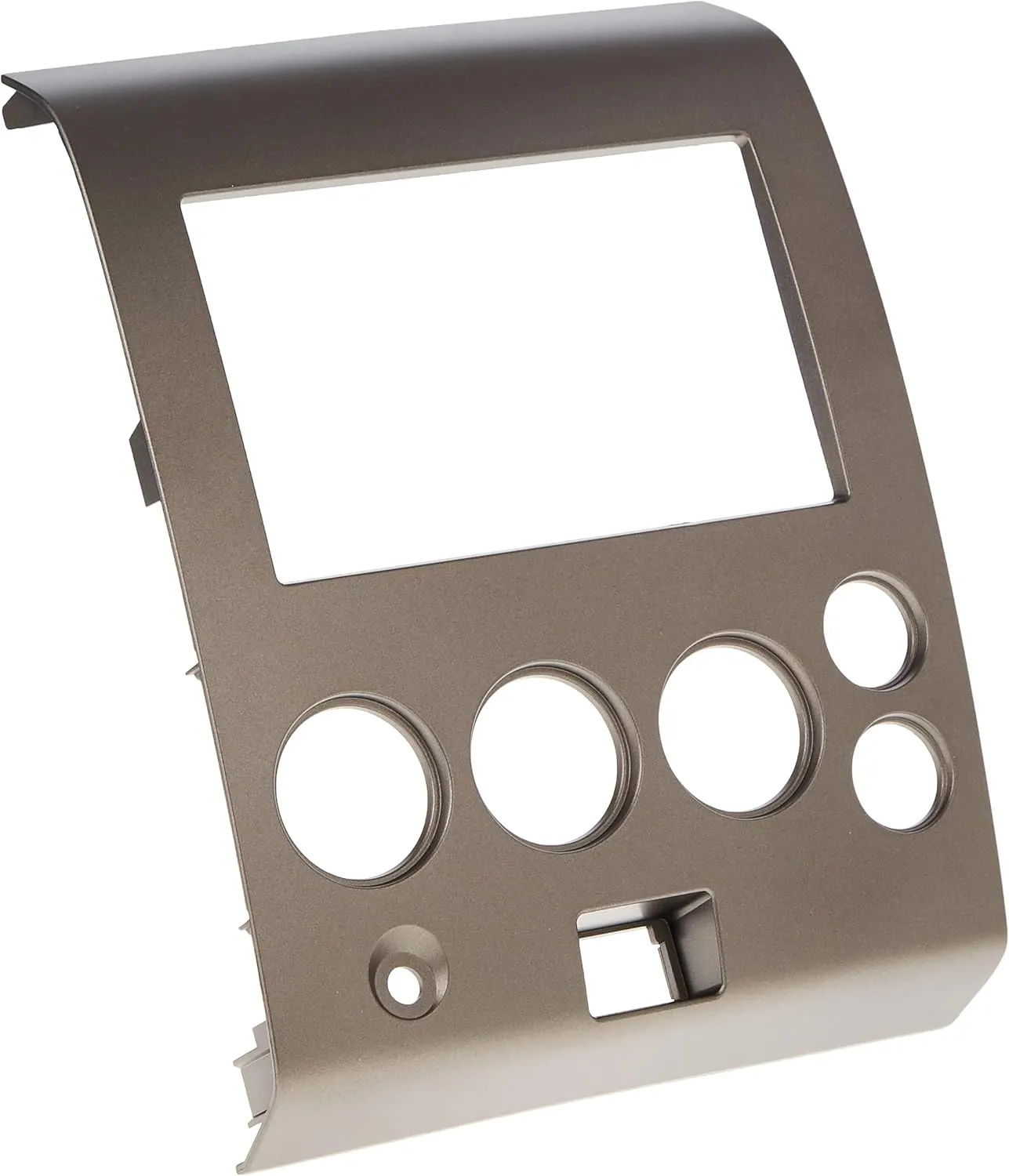 Metra 95-7406 Double DIN Installation Dash Kit for 2004-2007 Nissan Titan and 2004-2005 Nissan Armada -Silver