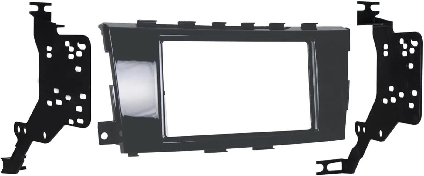 Metra 95-7617GHG Double DIN Dash Kit for Select 2013-2015 Nissan Altima Vehicles (Black)