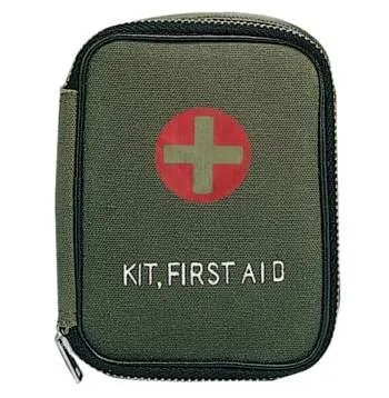 Military Zipper First Aid Kit Pouch