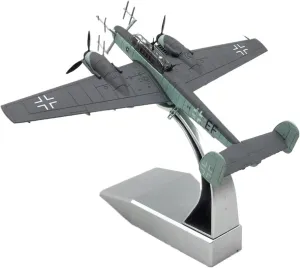 Mini Aircraft Model 1:100 for German Bf-110 G-4 Night Fighter Alloy Airplane Model Souvenirs Ornament Airplane Kit