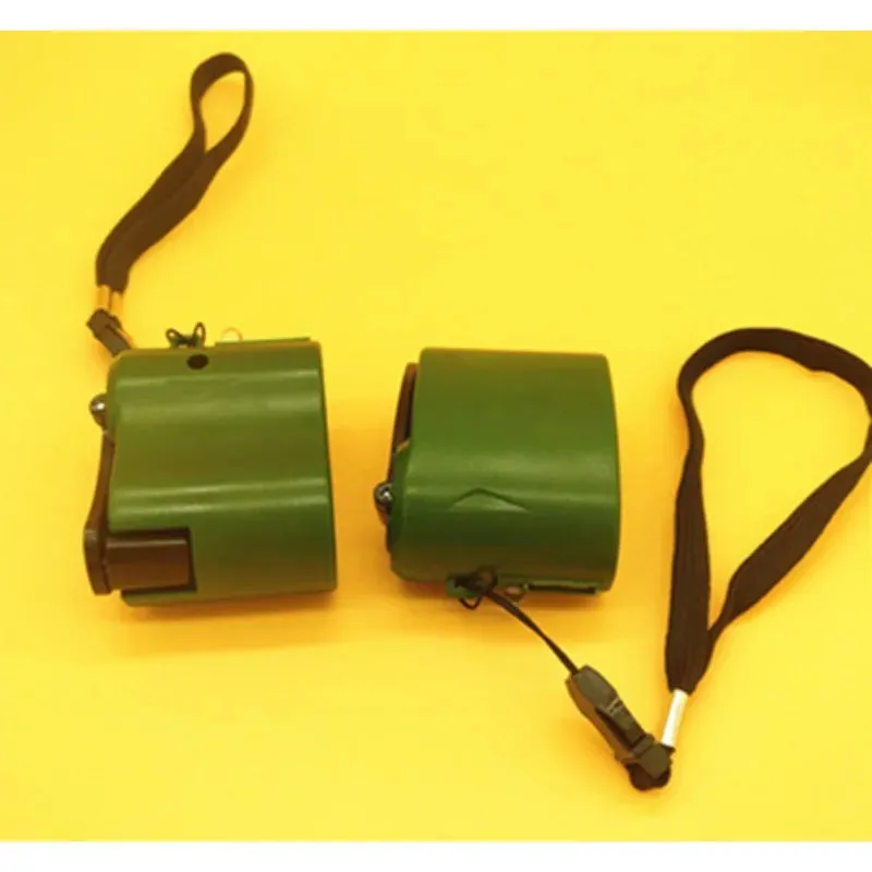 Mini Hand Crank USB Phone Charger - Emergency Camping Equipment and Survival Tool for Outdoor Travel and Hiking