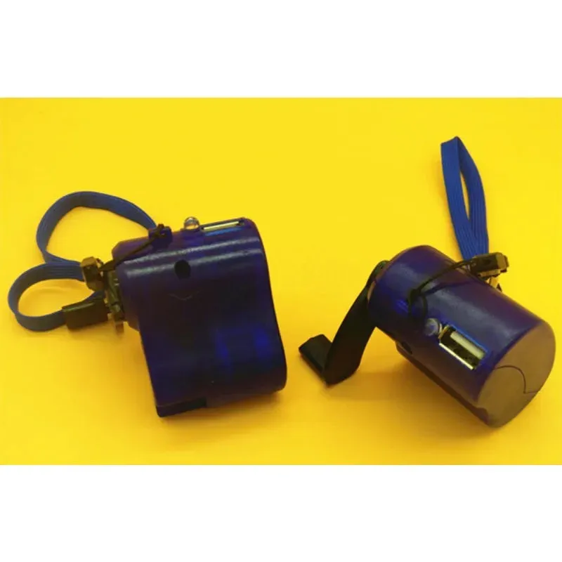 Mini Hand Crank USB Phone Charger - Emergency Camping Equipment and Survival Tool for Outdoor Travel and Hiking