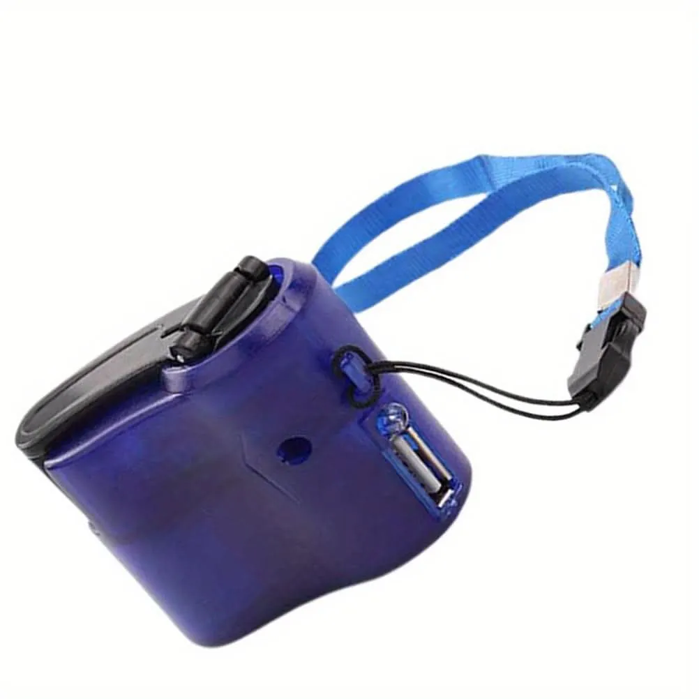 Mini Hand-Cranked USB Phone Charger