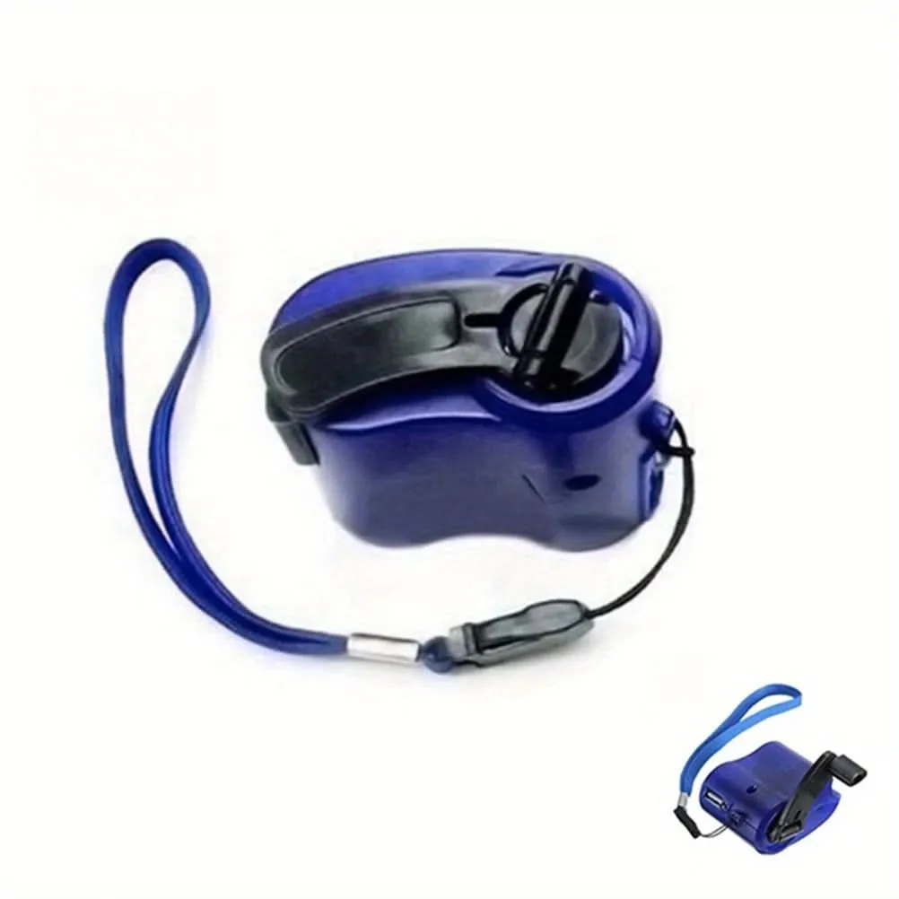 Mini Hand-Cranked USB Phone Charger
