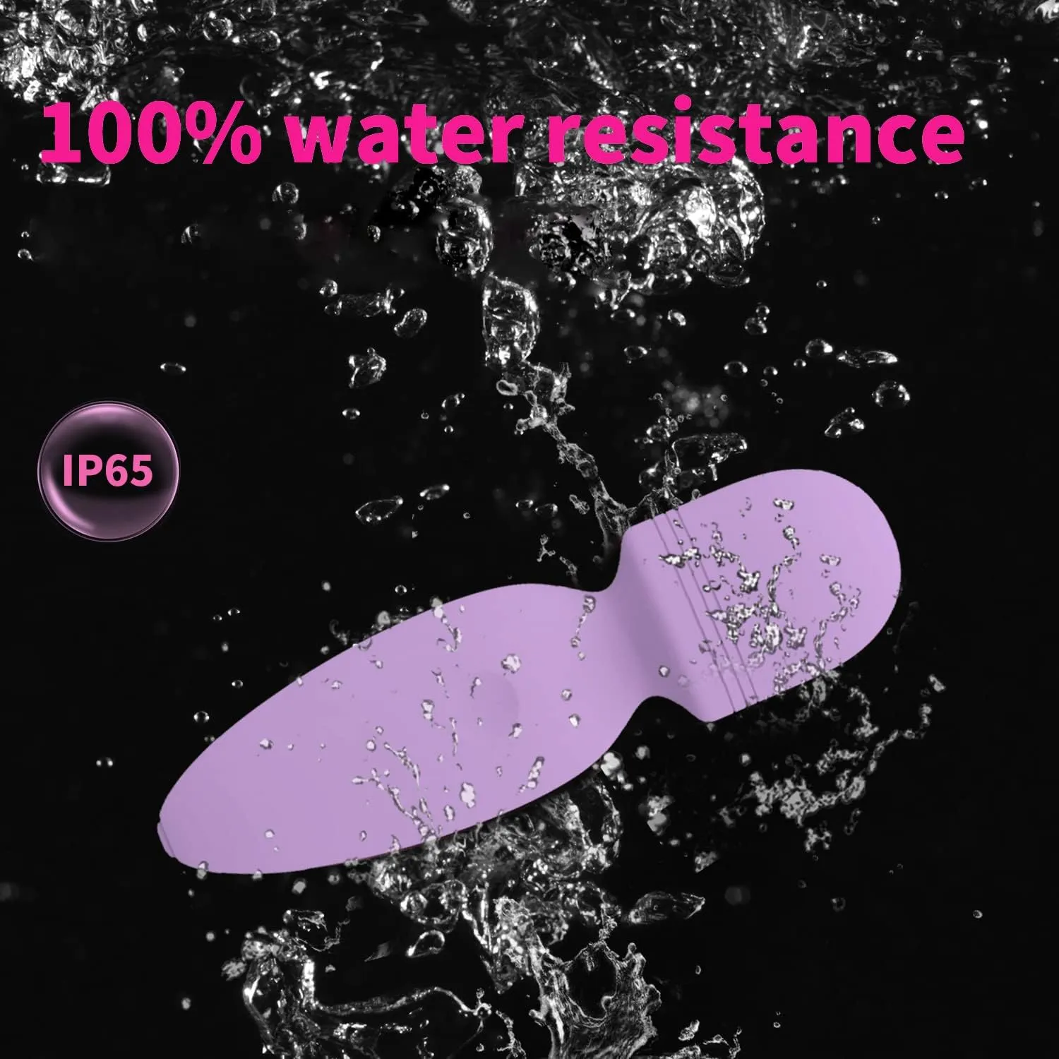 Mini Wand Massager Small Cordless Hand-held Massager Quiet Waterproof Massager Rechargeable Personal Massager for Neck Shoulder Back Body [4.35 * 1.18 inches]