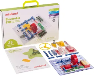 Miniland Electronic kit with 198 Experiments 99116