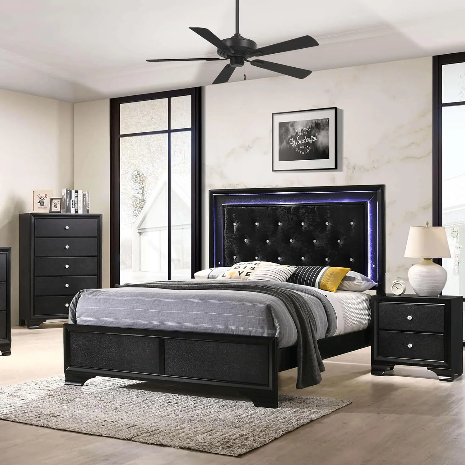 Minka-Aire F556-CL Contractor Plus 52 Inch Pull Chain Ceiling Fan in Coal Finish