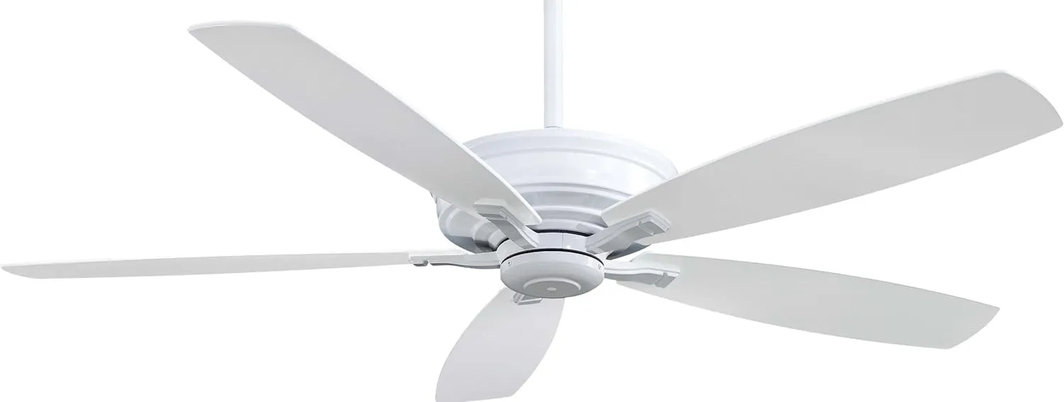Minka-Aire F696-WH Kafe-XL 60 Inch Ceiling Fan in White Finish