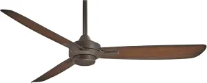 Minka-Aire F727-ORB Rudolph 52" Ceiling Fan & Wall Control in Oil Rubbed Bronze