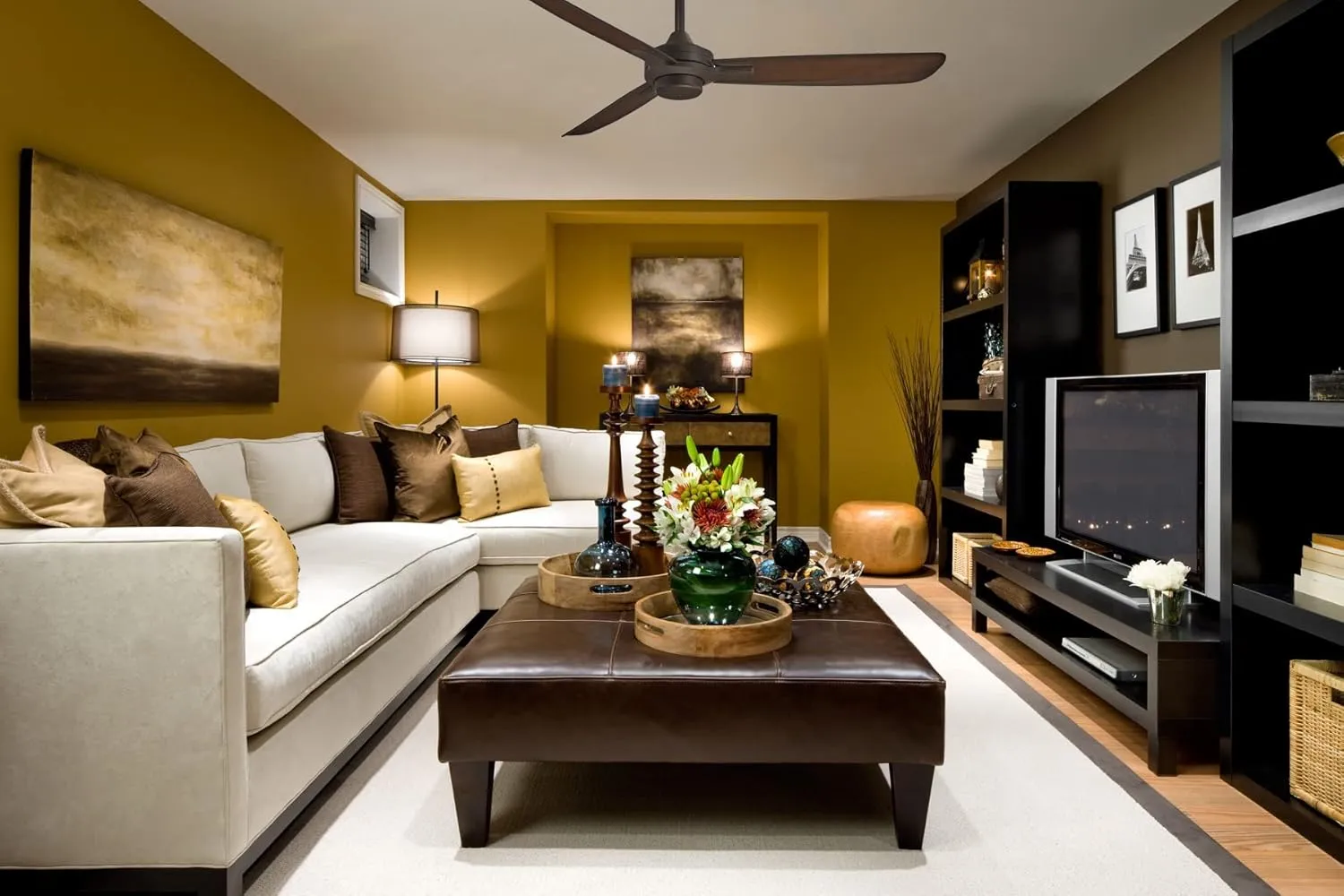 Minka-Aire F727-ORB Rudolph 52" Ceiling Fan & Wall Control in Oil Rubbed Bronze