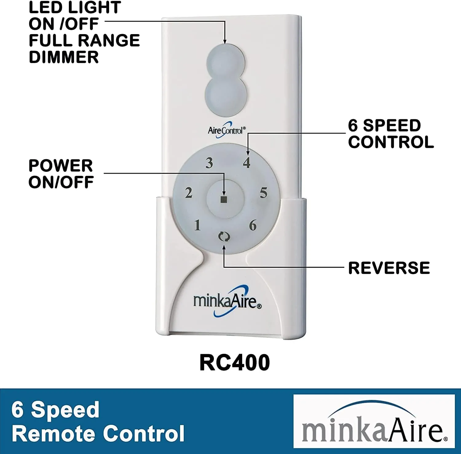 MINKA-AIRE F803DL-LN Artemis LED 58" Ceiling Fan with Lights & Remote Control, Liquid Nickel