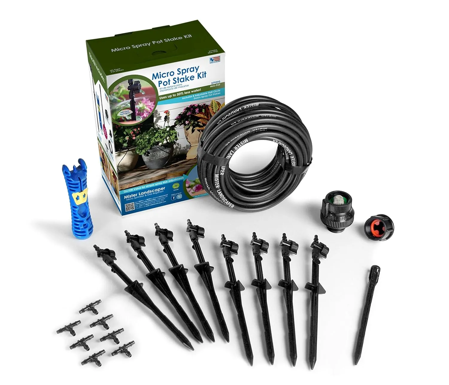 Mister Landscaper Micro Spray Pot Stake Kit