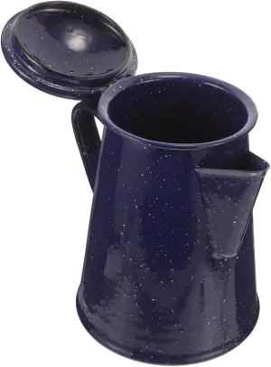 Mobestech Enamel Kettle Coffee Pot Camping Kettle Outdoor Small Teapots Camping Water Fellow Pots Pitcher Tea Coffee Supply Home Supplies Teapot Home Accessory Tea Accessory Enamel