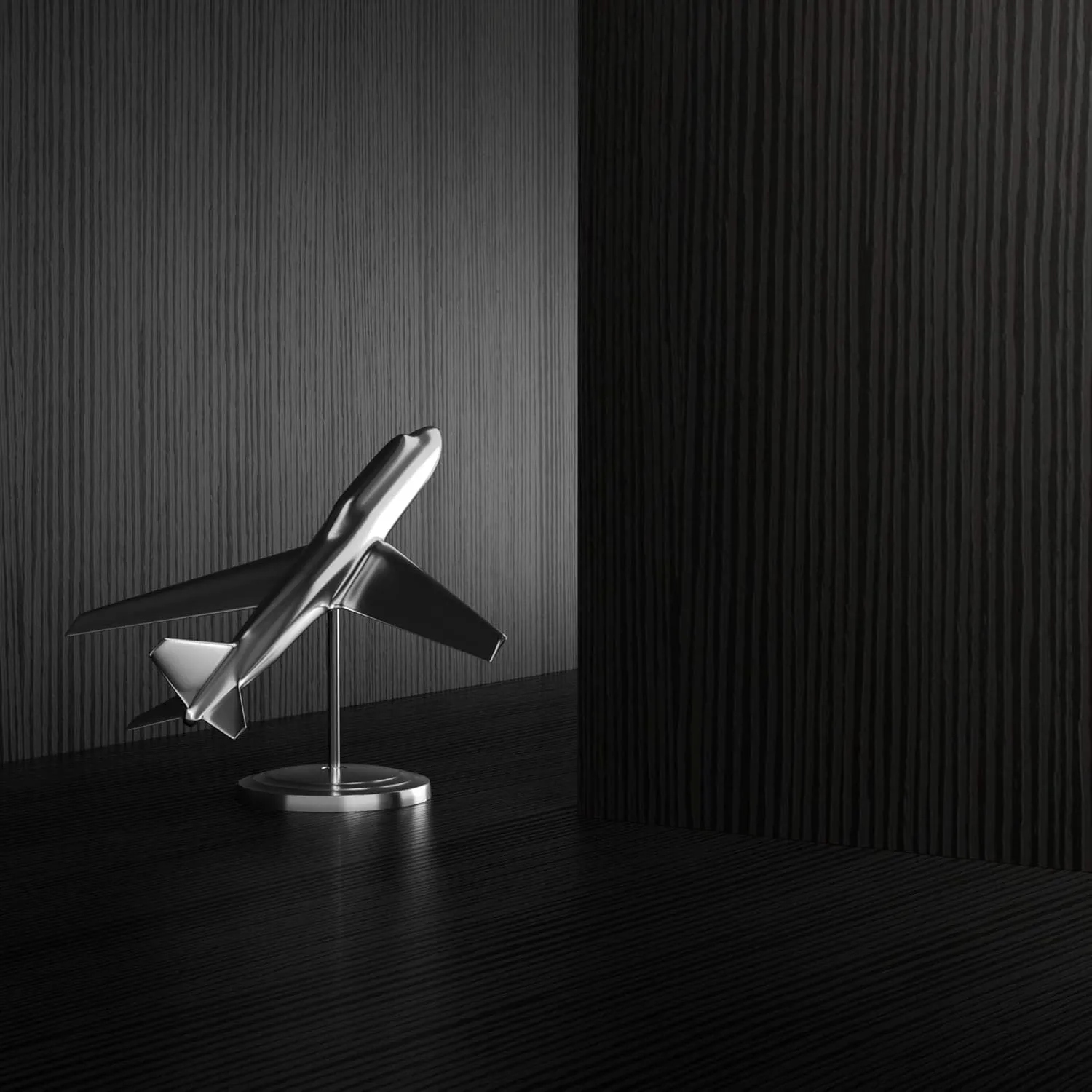 Mobili Fiver, First Extendable Table, 47.2(77.6) x31.5 in, Ashwood Black, Made in Italy