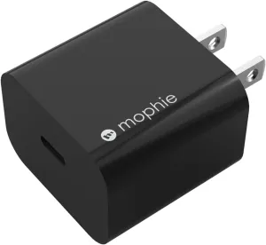 Mophie USB-C PD Wall Charger - 20W USB-C PD Wall Charger - Black