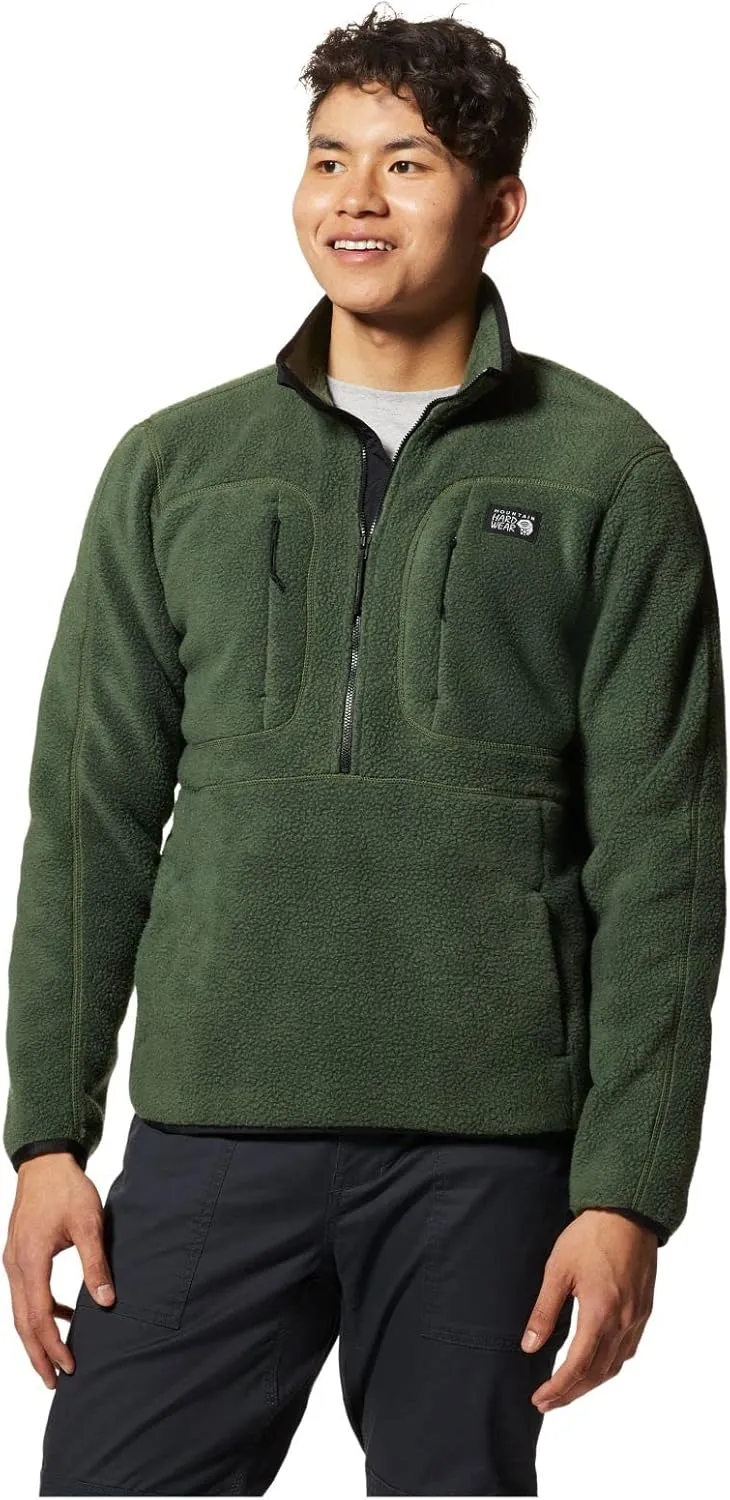 Mountain Hardwear Men's HiCamp Fleece Pullover for Hiking, Travel, Backpacking, and Everyday Wear