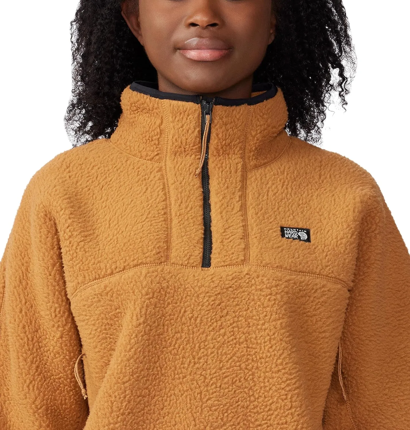 Mountain Hardwear Women's HiCamp Fleece Pullover for Hiking, Travel, Backpacking, and Everyday Wear