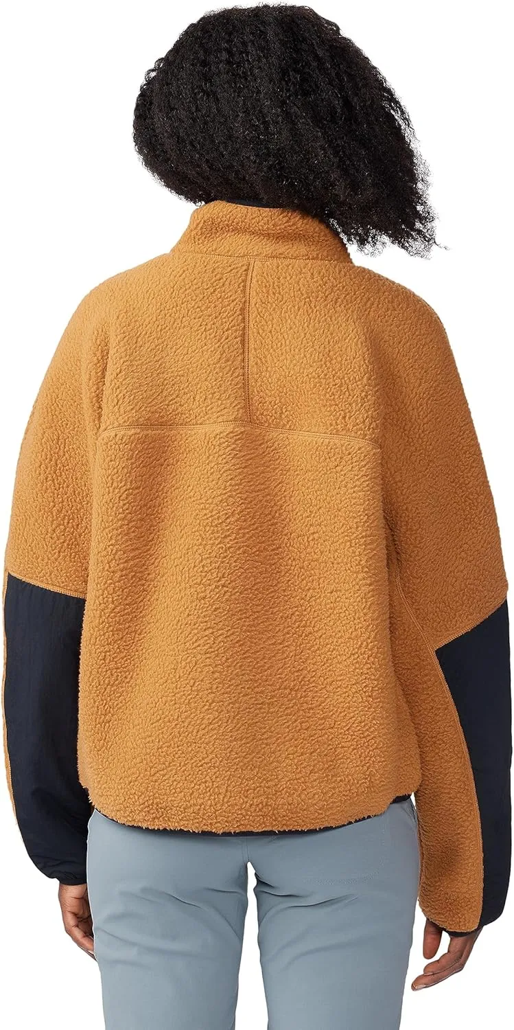 Mountain Hardwear Women's HiCamp Fleece Pullover for Hiking, Travel, Backpacking, and Everyday Wear
