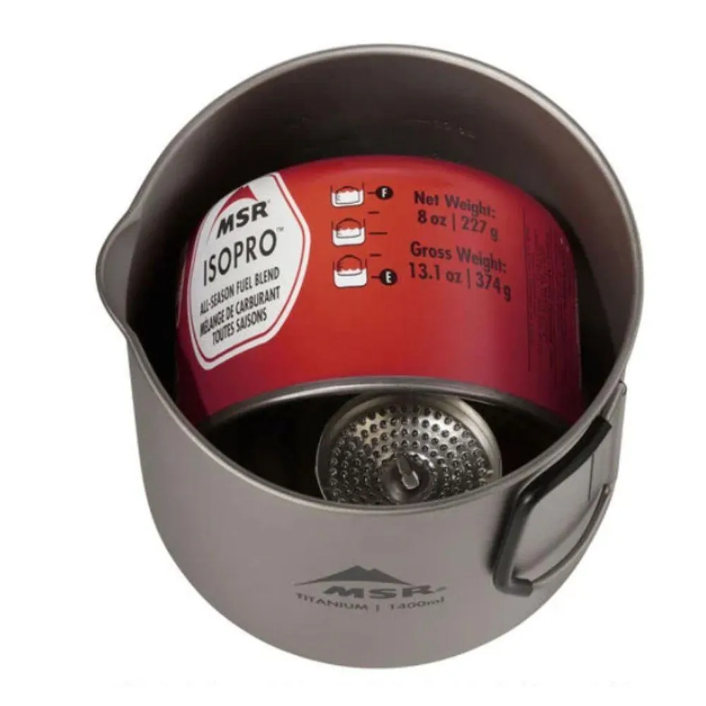 MSR Titan Titanium Kettle 1400ML