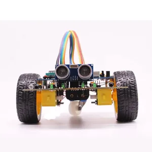 Multi-Function 2WD Robot Car Kits Ultrasonic Module Robot Car Assembly Kit for Arduino