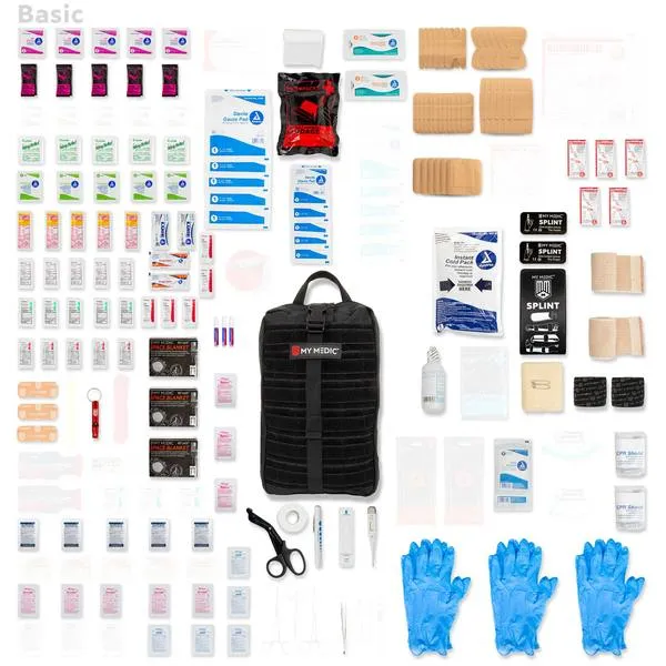 MyMedic- MyFak Large Basic First Aid Kit- Inferno