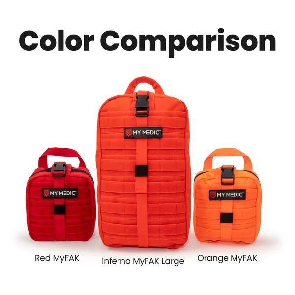 MyMedic- MyFak Large Basic First Aid Kit- Inferno