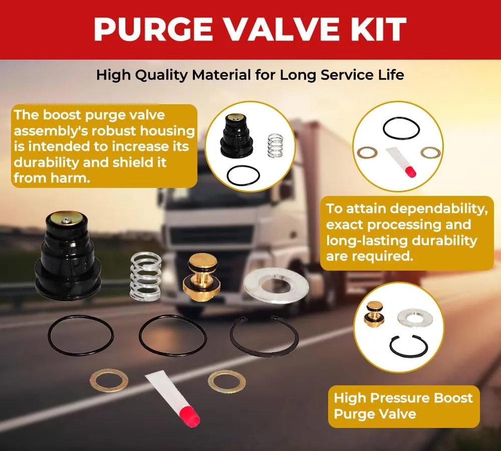 Mytee Products Purge Valve Rebuild Kit for System Saver 1200 and SS 1200 Plus Fit Replace Meritor R950014 R950014KTP 950014 UPTS18750, Mack 3918353, Haldex R955014