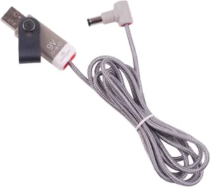 myVolts Ripcord USB to 9V DC Power Cable Compatible with Danelectro DJ-1 Effects Pedal