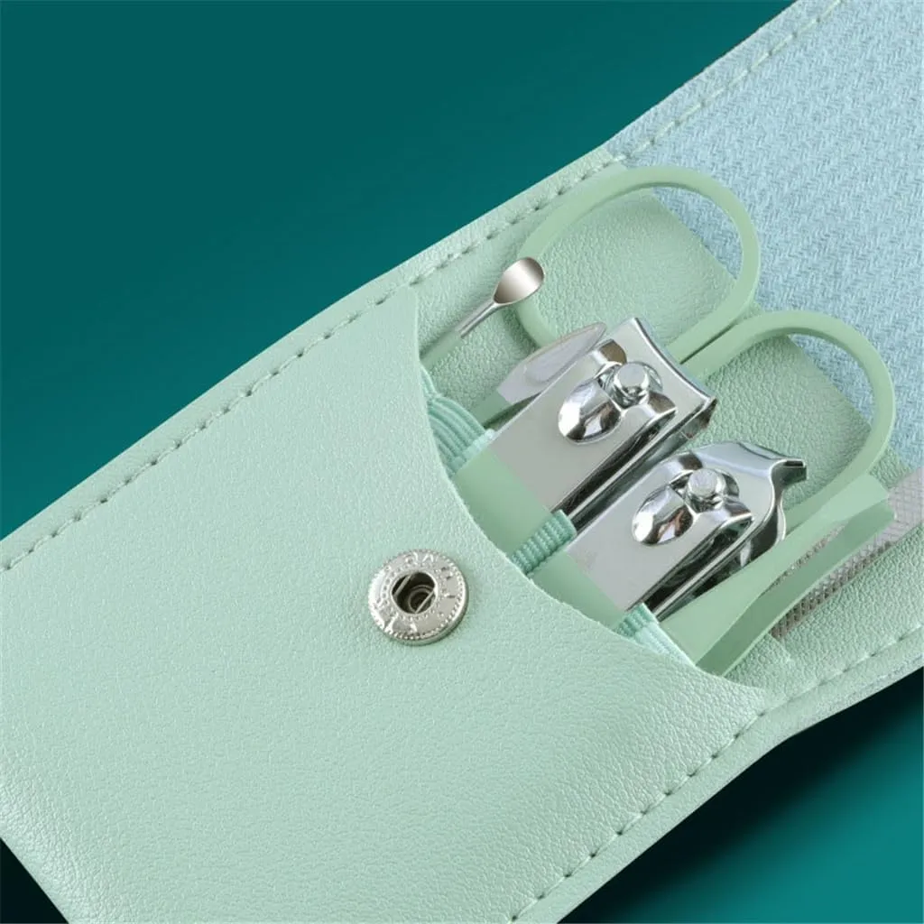 Nail Clipper Set Portable 7 Piece Nail Clippers Manicure Stainless Steel Nail Clippers Manicure Tools
