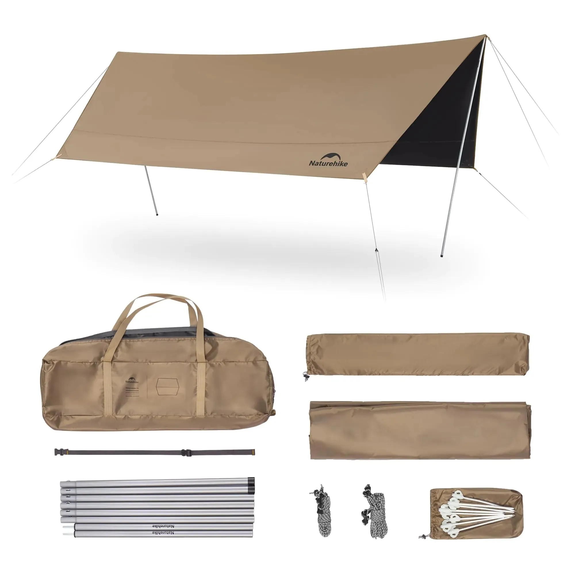 Naturehike Camping Sun Shelter Tent Canopy for Outdoor Parties