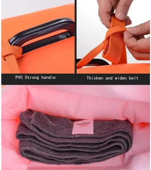 Naturehike Swim Buoy Inflatable Swimming Tow Float Difting Bag Dry Bag Water Sport Storage Bag(Orange)(Pink)
