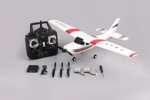New F949 3Ch RC Airplane Fixed Wing Plane Outdoor Toys with 2.4G Transmitter, Extra Battery and Propeller